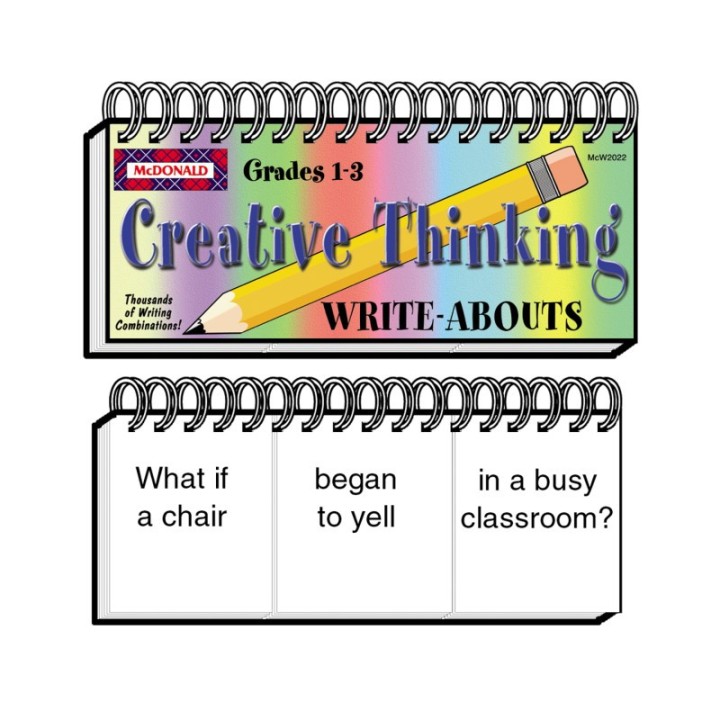 McDonald Publishing Write-Abouts, Grades 1-3, Creative Thinking