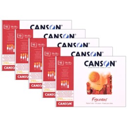 Canson Artist Series Canva Canvas Board, 16x20 inch, Pack of 5