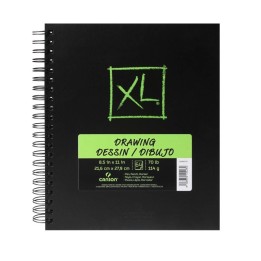 Canson XL Series Drawing Art Book, 60 Sheet, 8.5X11 inch, 1 Count