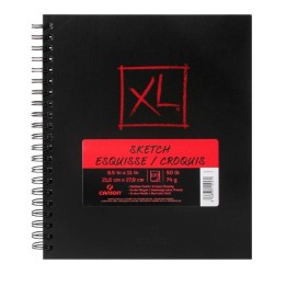 Canson XL Series Sketch Art Book, 100 Sheet, 8.5x11 inch, 1 Count