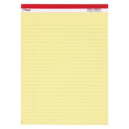 Mead® Standard Legal Pad, 8-1/2" x 11-3/4", 50 Sheets
