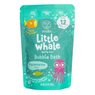 Little Whale Bath Co. Bubble Bath, Aquamarine