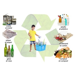 MOJO Growing Up Green® / I Can Recycle Floor Puzzle, 48 Pieces