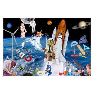 MOJO Science Discovery Jumbo Photographic Floor Puzzle