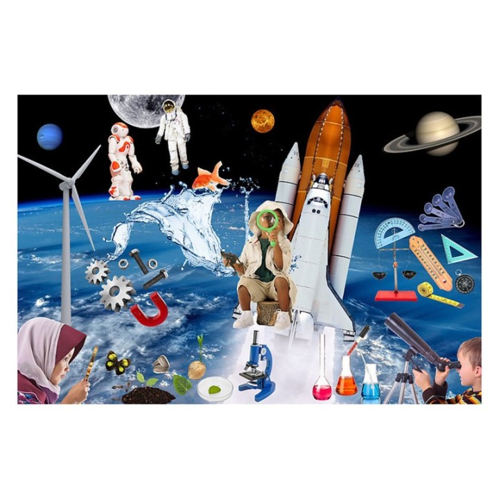 MOJO Science Discovery Jumbo Photographic Floor Puzzle