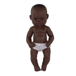Miniland Anatomically Correct Newborn Doll, 12-5/8", African Girl