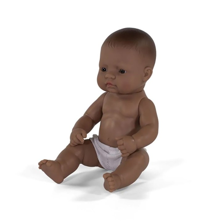 Miniland Anatomically Correct Newborn Doll, 12-5/8", Hispanic Girl