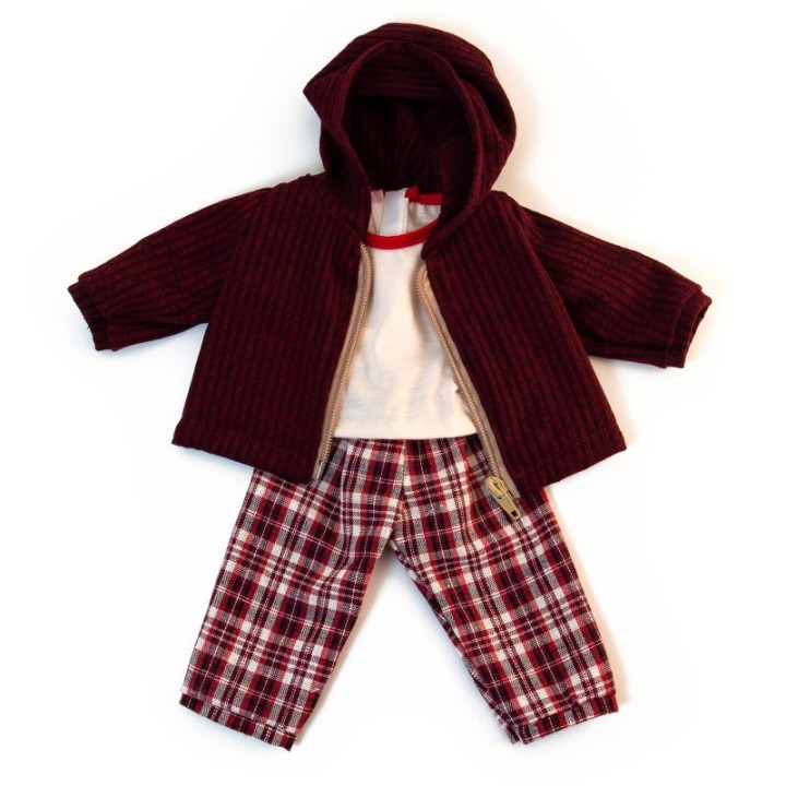 Miniland Doll Clothes, Cold Weather Trousers Set