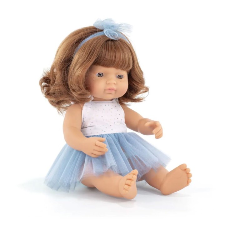 Miniland My Friends & Me Baby Doll, Redhead Girl, 15", Boxed