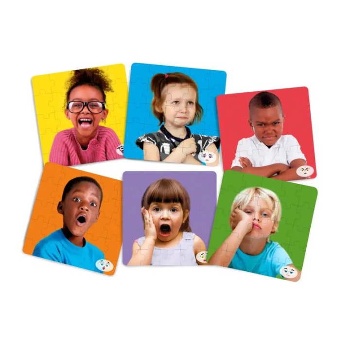 Miniland Emotions Puzzles, Set of 6