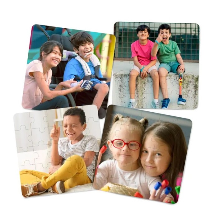 Miniland Inclusion Puzzles, Set of 4