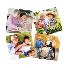 Miniland Grandparents Puzzles, Set of 4