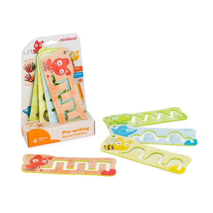 Miniland Pre-Writing Basics Patterns