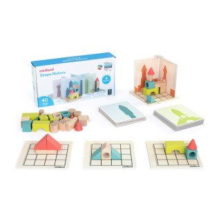 Miniland Shape Makers Building Game