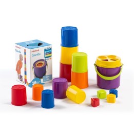Miniland Giantte Stacking and Nesting Game, 16 Pieces