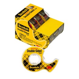 Scotch® Double Sided Tape - 3 Rolls
