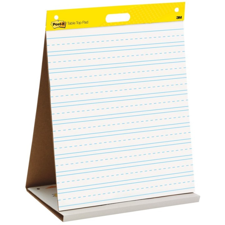 Post-it® Tabletop Self Stick Easel Pad, 20 in x 23 in, 20 Sheets/Pad