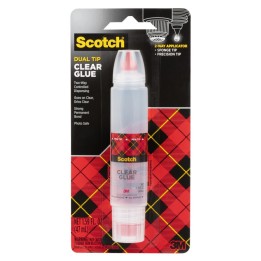 Scotch® Clear Glue in 2-Way Applicator, .95 oz.