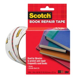 Scotch® Book Tape, 2 in x 15 yd Roll