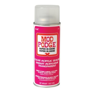 Mod Podge Acrylic Aerosol Sealer, 11oz., Super High Shine