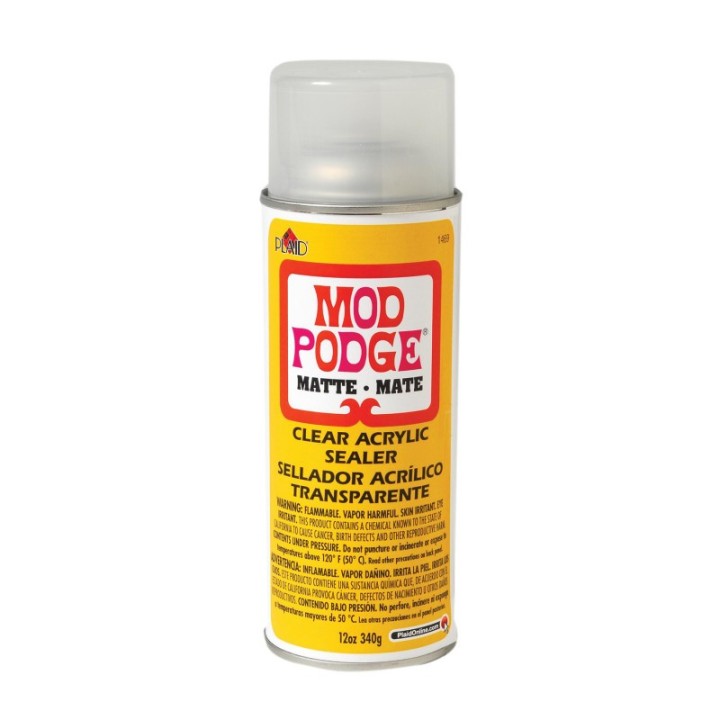 Mod Podge Acrylic Aerosol Sealer, 12oz., Matte