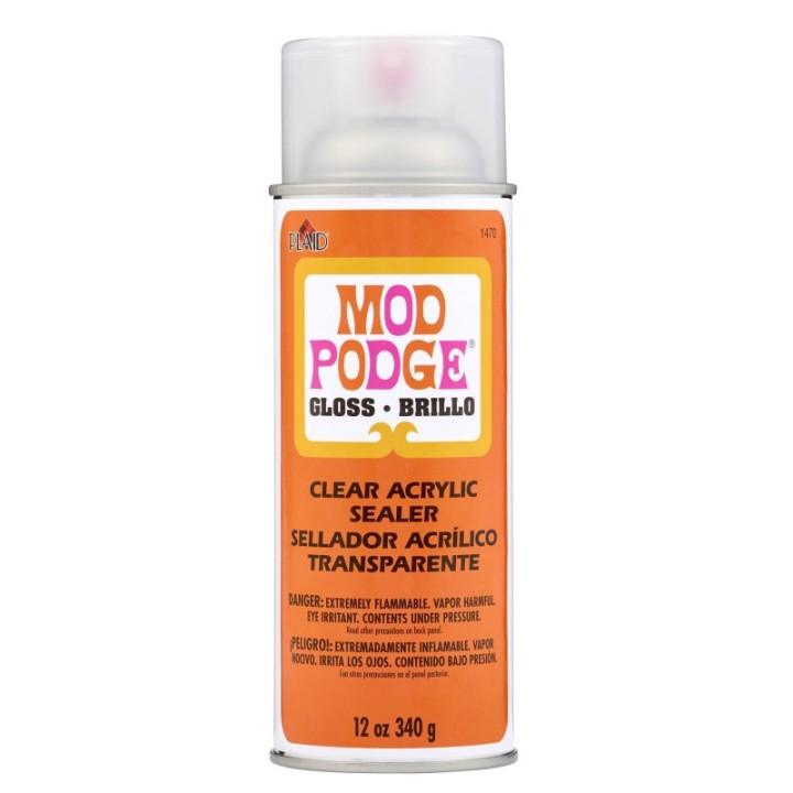 Mod Podge Acrylic Aerosol Sealer, 12oz., Gloss