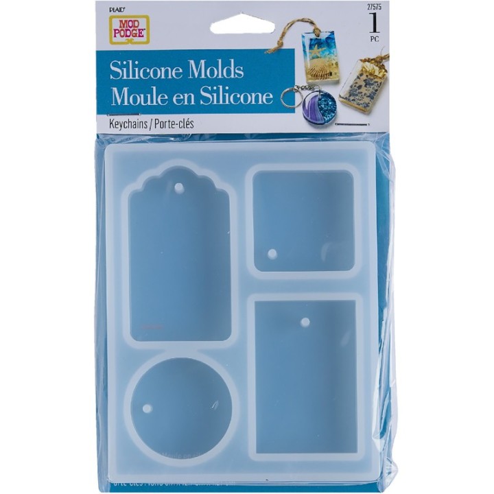 Mod Podge Silicone Resin Mold, Tags, 1-Piece