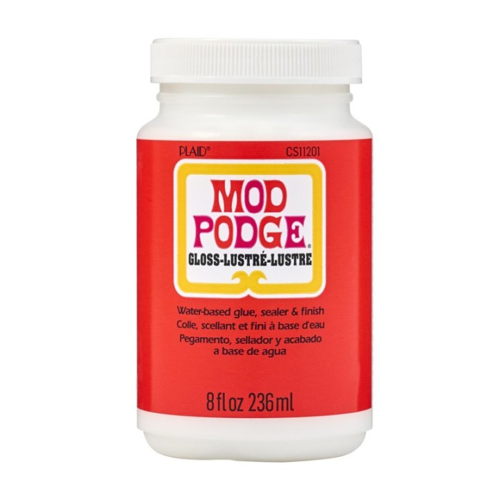 Mod Podge Decoupage Glue, Gloss, 8oz.