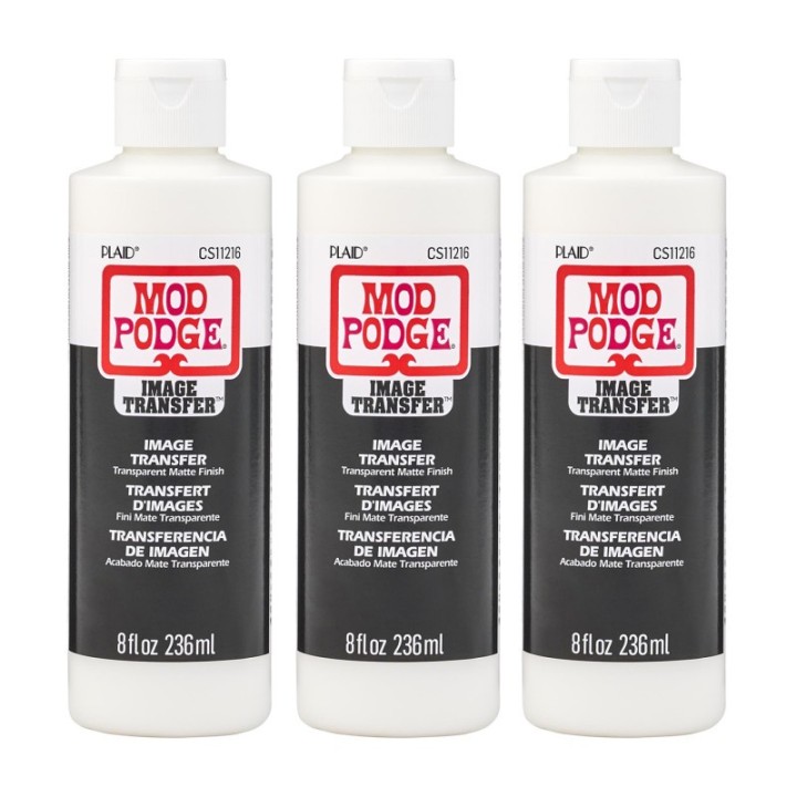 Mod Podge Image Transfer Medium, 8oz., Pack of 3