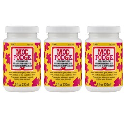 Mod Podge Puzzle Saver, Matte, 8oz., Pack of 3