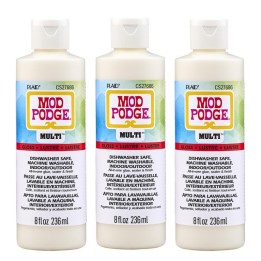 Mod Podge Multi Sealer, 8oz., Gloss, Pack of 3