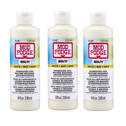 Mod Podge Multi Sealer, 8oz., Matte, Pack of 3