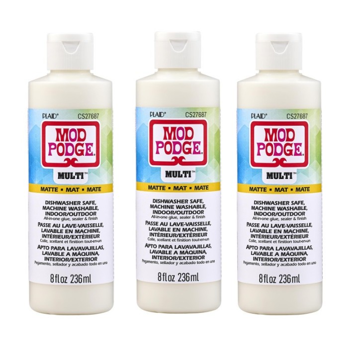 Mod Podge Multi Sealer, 8oz., Matte, Pack of 3