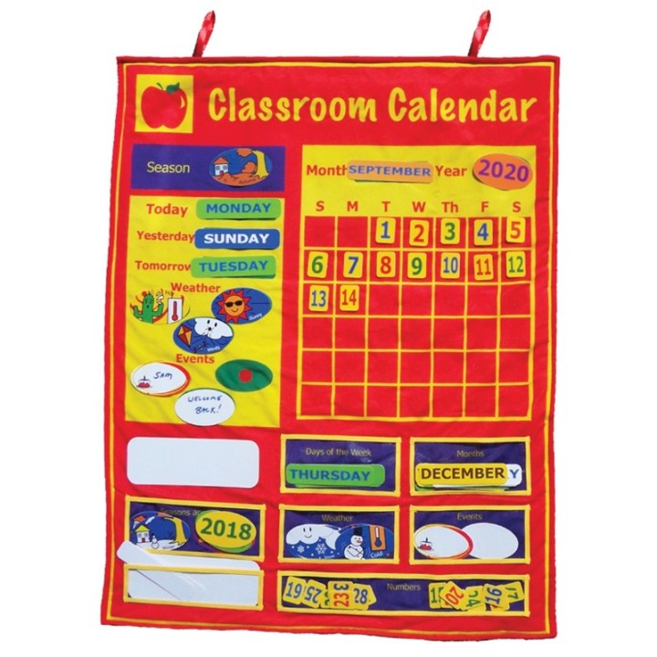 Get Ready Kids Classroom Calendar, 36"H x 26"W