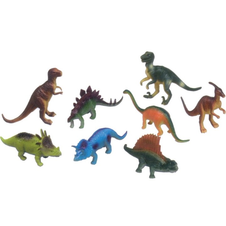 Get Ready Kids Dinosaurs Playset, Set of 8