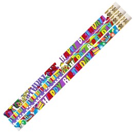 Musgrave Pencil Company Birthday Supreme Motivational/Fun Pencils, Pack of 144