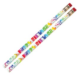 Musgrave Pencil Company Happy Birthday Fiesta Pencil, Pack of 144