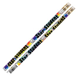 Musgrave Pencil Company Star Student Motivational Pencil, Pack of 12