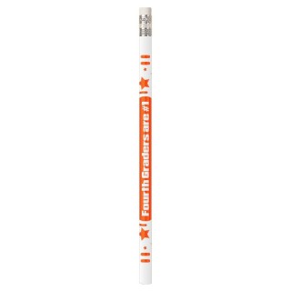 Musgrave Pencil Company 4th Graders Are #1 Motivational Pencils, Pack of 144