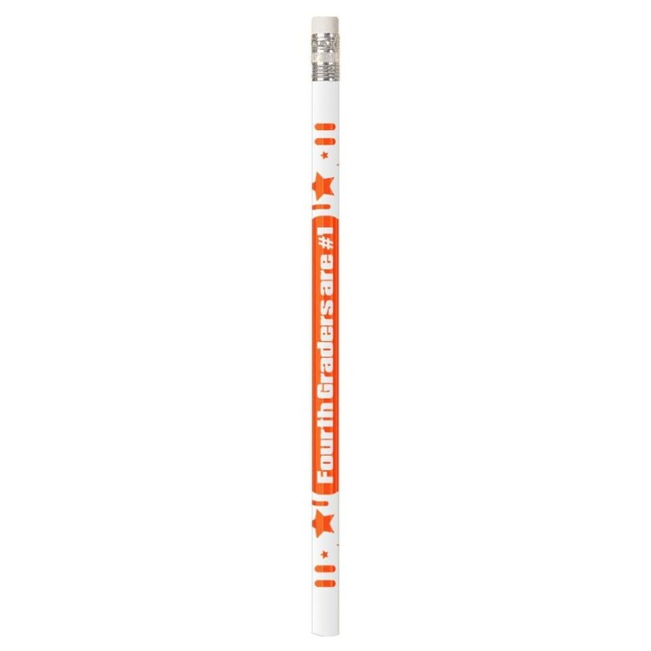 Musgrave Pencil Company 4th Graders Are #1 Motivational Pencils, Pack of 144