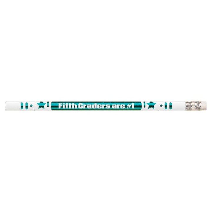 Musgrave Pencil Company 5th Graders Are #1 Motivational Pencils, Pack of 12