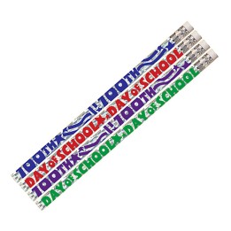 Musgrave Pencil Company 100th Day of School Pencil, Pack of 144