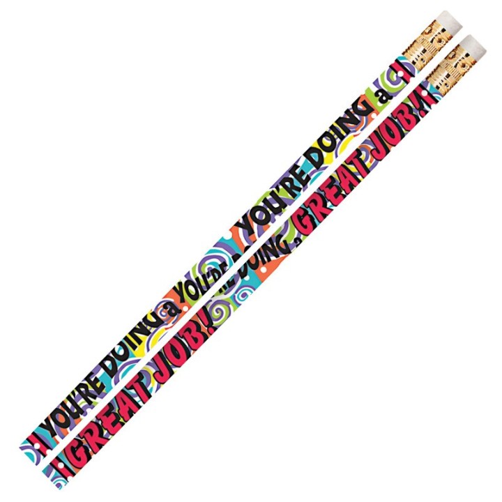 Musgrave Pencil Company You're Doing A Great Job Motivational Pencils, Pack of 12