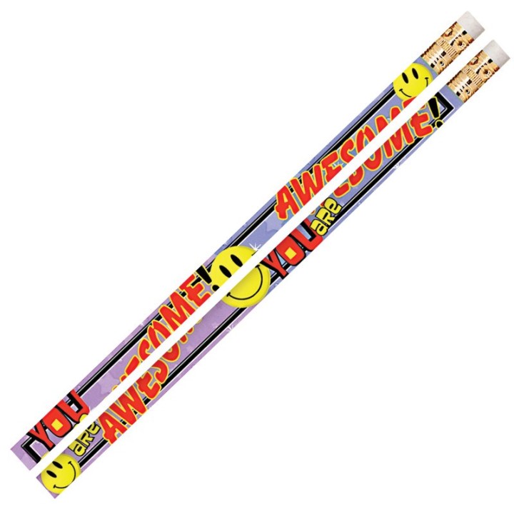 Musgrave Pencil Company You Are Awesome Motivational Pencil, Pack of 12