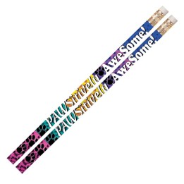 Musgrave Pencil Company Pawsitively Awesome Motivational Pencil, Pack of 144