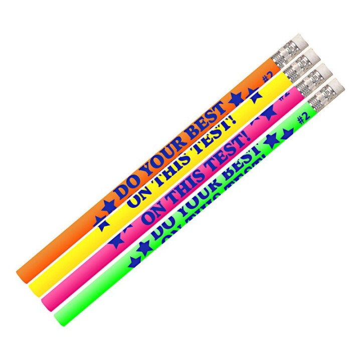 Musgrave Pencil Company Do Your Best On The Test Motivational Pencils, Pack of 144
