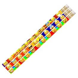 Musgrave Pencil Company Emotion Icons Motivational Pencil, Pack of 12