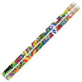 Musgrave Pencil Company Super-Duper Heroes Motivational Pencil, Pack of 144