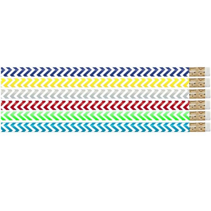 Musgrave Pencil Company Chevron Chic Pencil, Pack of 144