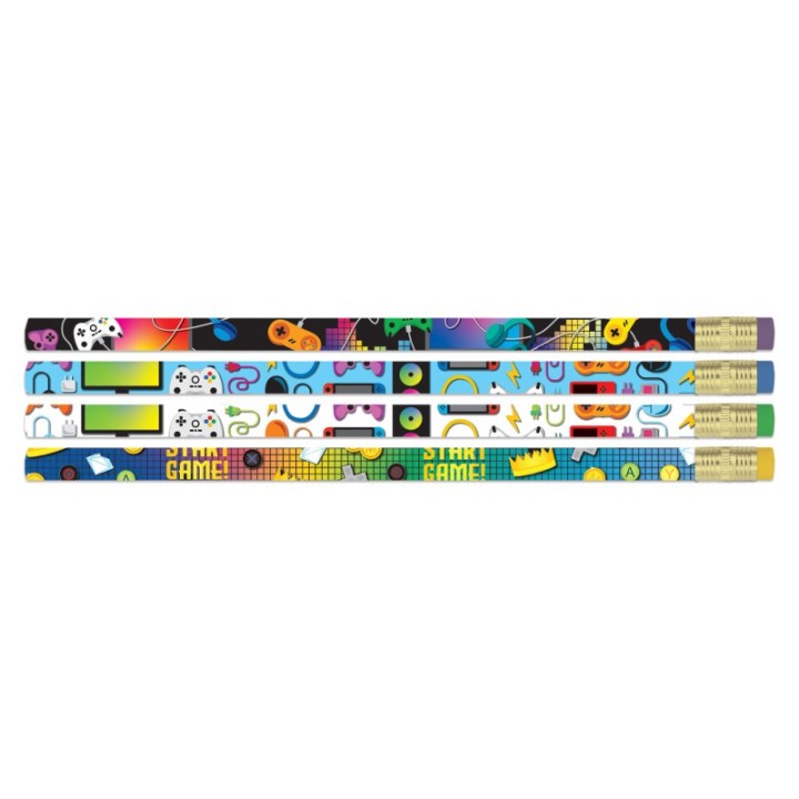 Musgrave Pencil Company Game On Pencils, Pack of 12